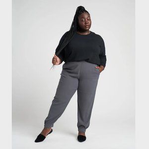 🍉NWT Universal Standard Dylan Luxe Twill Joggers